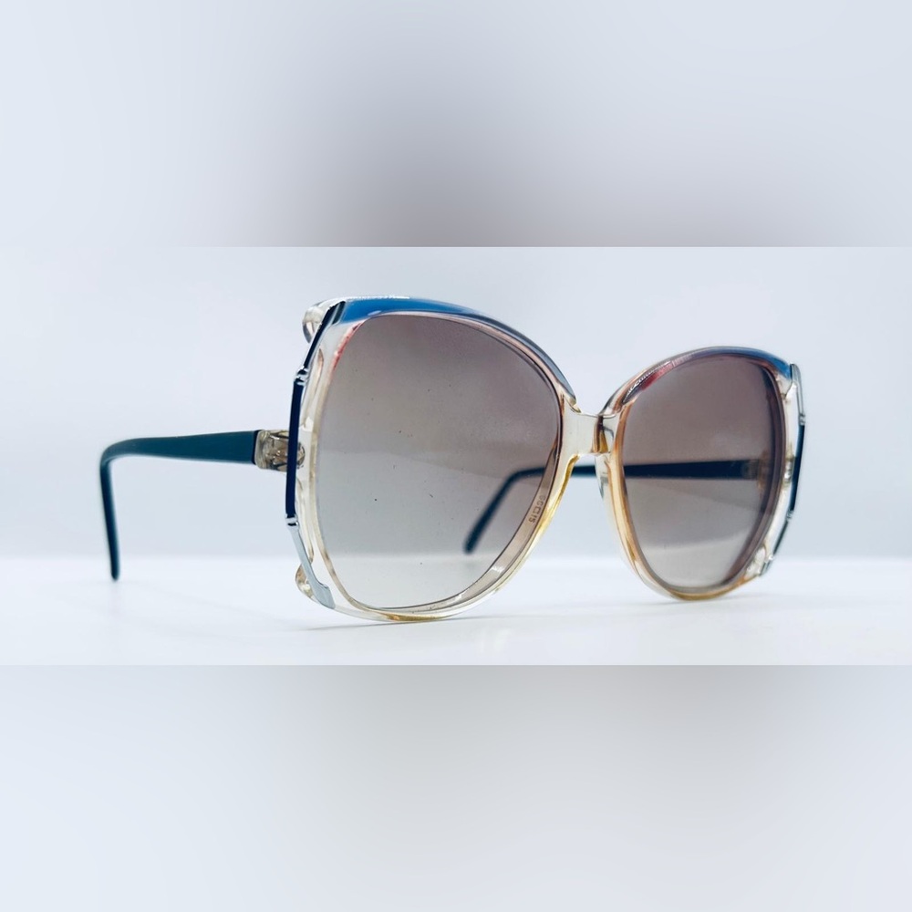 Women’s Fashion Gradient Brown Oversized Sunglasses